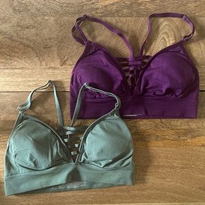 Bundle of 2 Victoria's Secret sports bras - size M